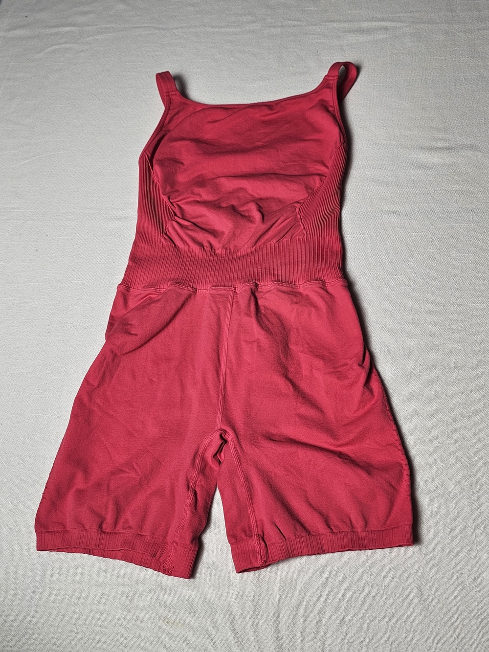 Free People Movement Good Karma runsie romper Womens Size M/L Vibrant Pink